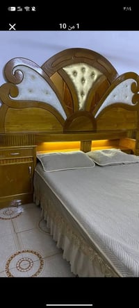 سرير • غرفة نوم • مفروشات