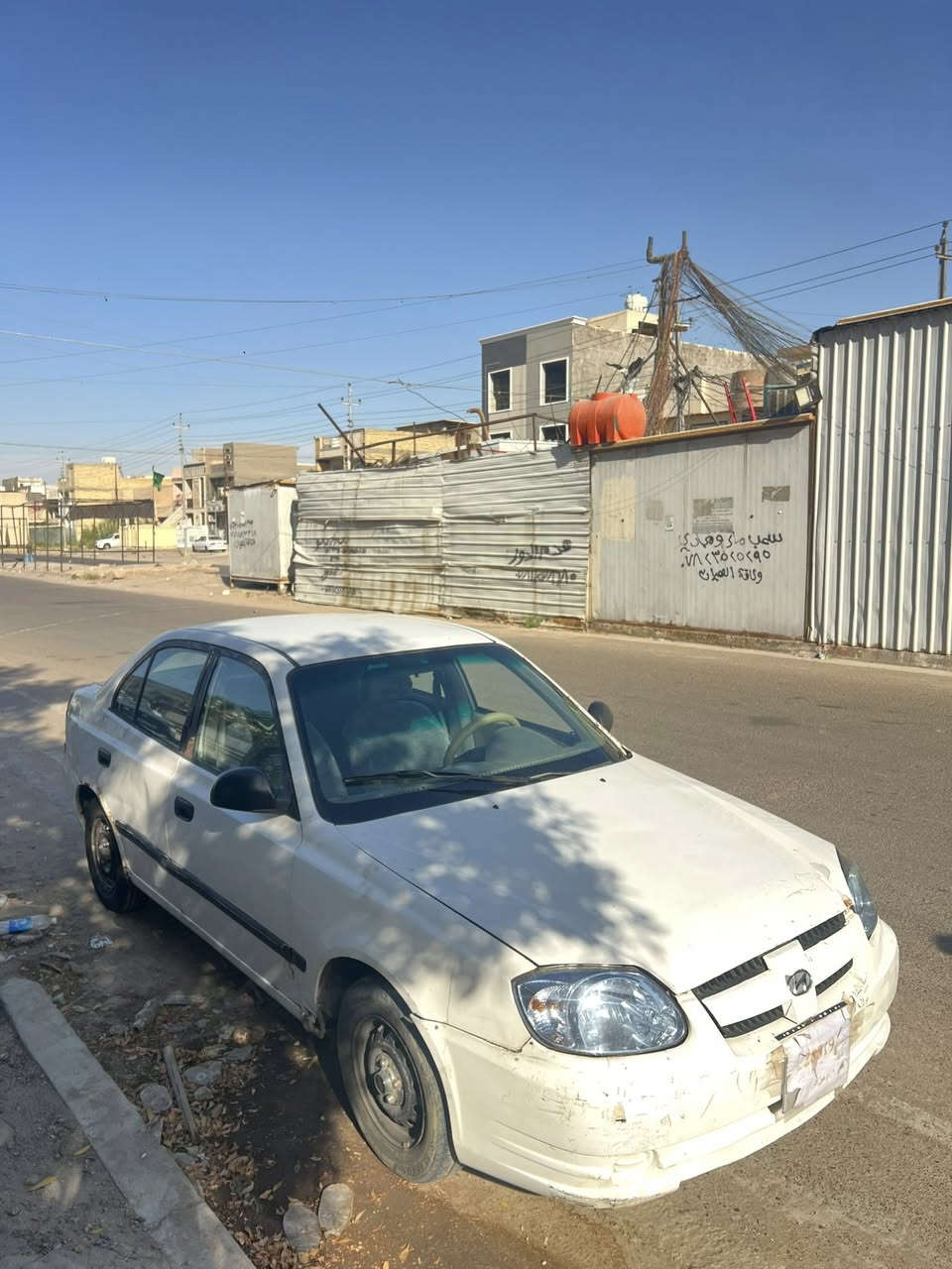 سلام عليكم للبيع اكسنت فيرنا ٢٠٠٣ مزاد كتابها واصل للترقيم بابل تترقم محركها جديد١٦٠٠ قبل اسبوع مبدله كير عادي راديتر جديد سياره جاهزه عدا التبريد ب37 ورقه للاستفسار***********
