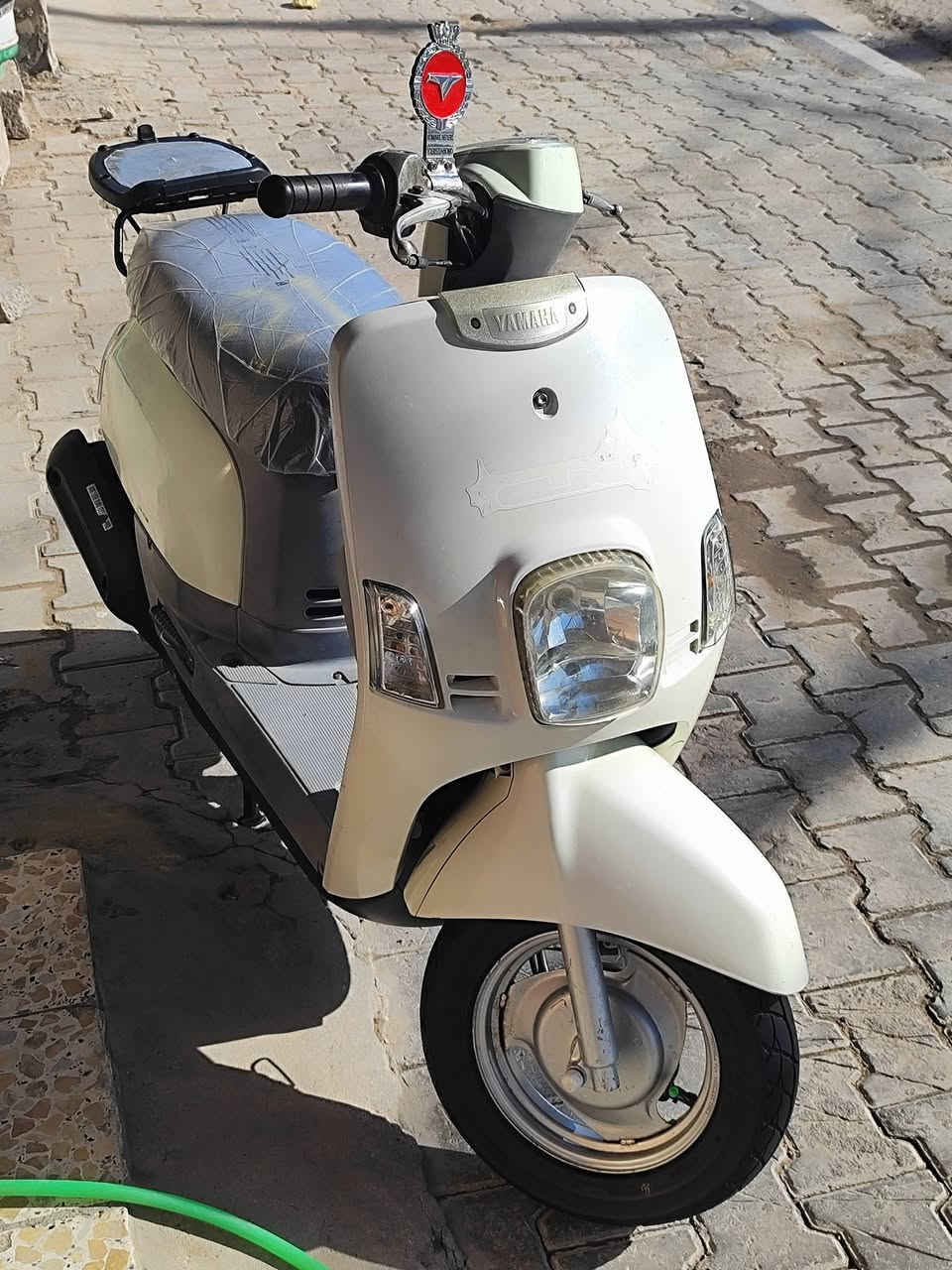 سسلامم علليككمم 🤚🏻
للبيع دراجه بوليس كابريتر حليبي داخل رصاصي👍🏻📿
كفاله عامه فول نضافه صار اقل شهر من طلعته من المعرض 
دراجة شلعه كهربائياته شغاله كله دراجه ما متعوبه كلش كابريتر
نضيفه بلك جديد دراجه خير من الله جيب فيتر وفحص مكان كربلاء حي العامل سعر 1150بيه مجال *********** 🤚🏻🍀
