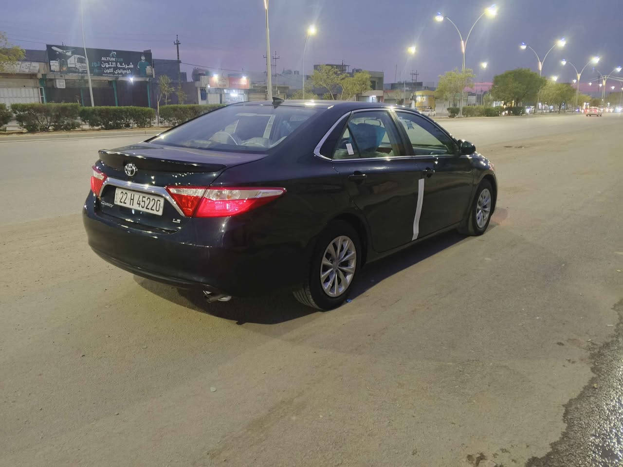 تويتا كامري كندي 2016 LE مرغوب ضرر جاملخ امامي شبر بونيت بدون دواخل بدون ايرباك ماشي 128) كير محرك مامفتوح شرط رقم سنويه شنكه جديد 2029 شرط تحويل)(***********)(***********)كركوك ازادي كركوك, العراق
