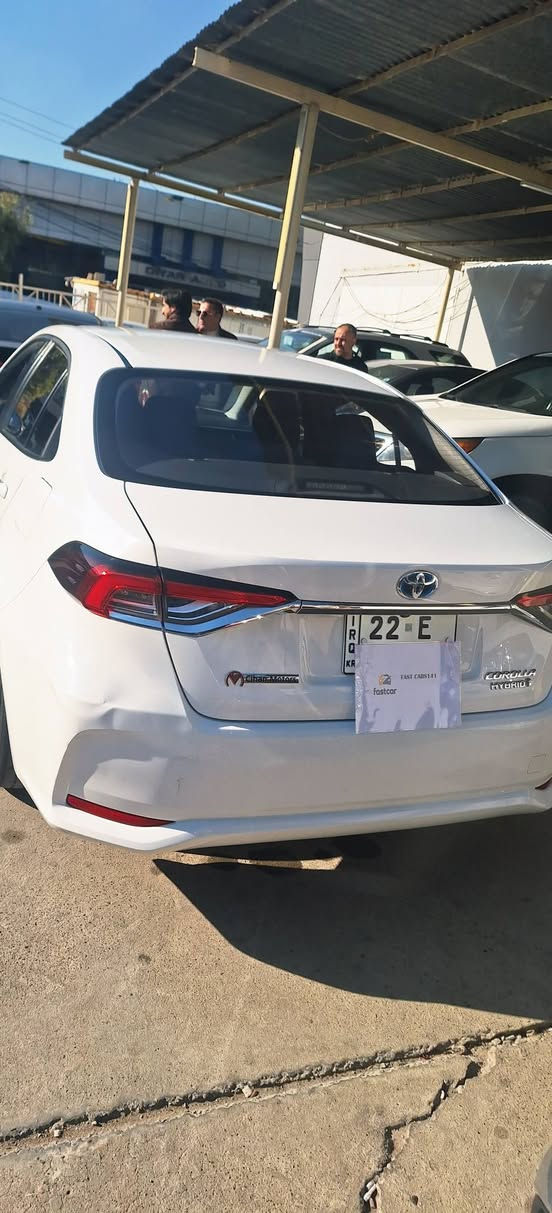 Corolla 2023 Hyderabad 
***********
بدون دعم و صبغ
تعديل صغير جملغ امامي نفر
بقصة بجملغ خلفي
كير و مكينة نظيف
السعر 153
المكان دهوك
