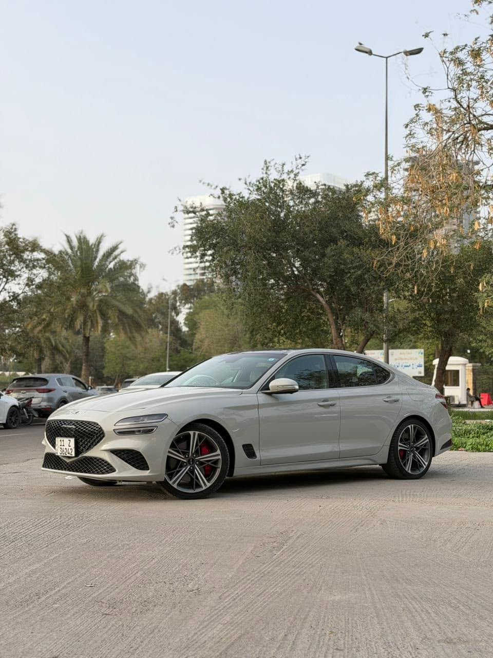 جينيسس G70 برستيج اعلى فئة

ملاحظة اقره التفاصيل زين ✅

ابيع فقط للي يعرف بسوك الجينيسس

وميقارن بلي بيها اكثر من قطعة وايرباك ✅

السياره مميزه ✅

جينيسس  G70 V6 تو ويل بلادي 

3.3 توين توربو🚀🚀

كير 8 نمر ✅

الموديل 2024

الممشى 13 الف مايل قابل للزيادة

اللون مميز اوفايت  متغير

الضرر بنيدفقط  تبدل بوكالة ونصبغ درجة اولى مع تبديل دعامية نفس اللون بدون
 

راديترات مي وتبريد وتوربو وكير بلادي

ايرباك ستيرن فقط

الفئة برستيج اعلى مواصفات

داخل جلد بقلاوة مطرز باحمر حزام احمر بلادي

سقف وتكم ودشبول خلفي كنتارا اسود ومطعم ب احمر 

اربع كامرات 

بصمات صندوك مع بيبان مع كارت 

ويل 19 تو سايز مع اطارات مشلن بلادي

فجوج بريمبو احمر

رادار امامي وخلفي وجانبي وخروج عن المسار

داتا شو عالجامة الامامية

حساس امامي خلفي

اكتف كزوز بلادي

كشنات تدفئة تبريد وستيرن هيتر

كشنات وستيرن كهرباء مع خاصية الخزن

منفذ شحن وشاحن واير ليس 

ابل كار بلي واندويد اوتو

لايت اوتو

ماسحات اوتو

مرايا جانبيه شفط واشارة وهيتر ورادار وقلاب 

صندوك كهربائي

فتحة سقف بانوراما

سستم صوت ليكسكون

تشغيل عن بعد

شفتات ستيرن

كيجات الكتروني

جام اوتو دبل ٤ ابواب 

كصيتها وصلحتها تصليح درجة اولى مع الترقيم

السيارة صاروخ جديدة جدا بدون اي كلوب سيرفس
***********
