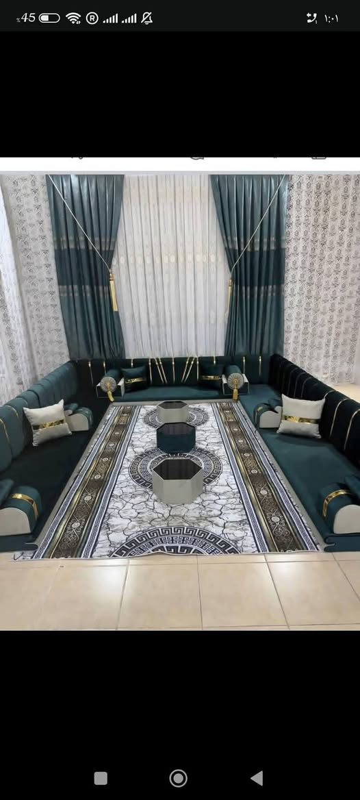 🛋️☕️ جلسات عربية ترد الروح
لمّة حلوة، فرش عربي، دلة قهوة وشاي عالجمر 🔥جو يذكرك بالتراث والأصالة ✨تعالوا جرّبوا القعدة… وخلّوا لمّتكم غير 🌙
.......................

تجيكم الجلسات باحسن كوالتي و راحة والاحلى الدفع عند الاستلام للحجز و الاستفسار 📥📥📥
***********    
متوفر واتساب 
‏‪***********‬‏
