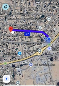 ٨٠٠م • ماء وكهرباء • قريب مدرسة الفضل