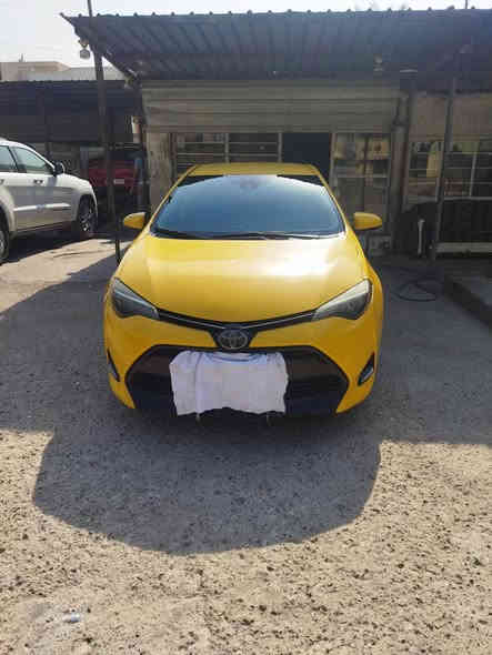 السلام عليكم كورلا وارد امريكي موديل 2018 حادثها جاملغ خلفي فقط وبالعراق دعامية  وحافة البنيد كما موضح بالصورة السيارة جاهزة تبريد تايرات صدر رادار وحجر بيئة بلادي موجود ويل كب بلادي
السعر 152
مكان السيارة /شهداء السيدية 
 للاستفسار الاتصال بالرقم /***********
