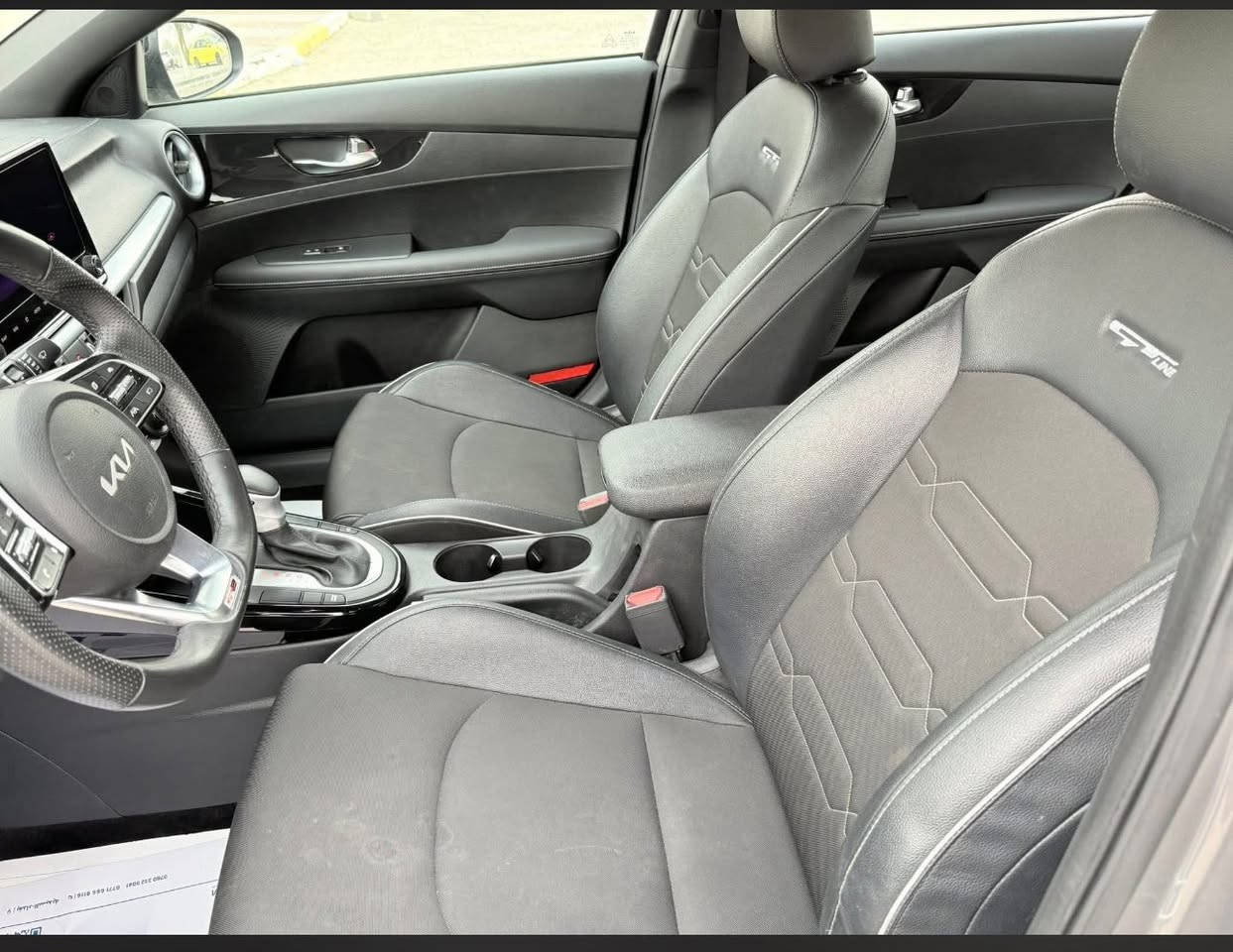 كي فورتي جتي لاين 2023
دخول غرغ حد دوسه تسير وتعمل اي خلل ماكو بيه 
صار حادث عندي بل بصره صور حادث موجوده 
بصره معوقين 
فول مواصفات ماعد تدف بل كشنات ماكو 
باقي مواصفات موجوده كله 
فتحه سقف موجود 
سعر مطلوب   (145) بيه مجال قليل 
رقم ***********.
