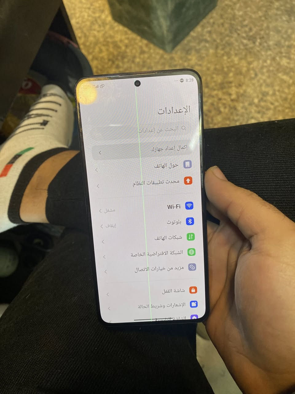 شاومي t12pro نضيف فقط خط بشاشه مماثر السعر 150 مكاني بغداد الشعب ***********
