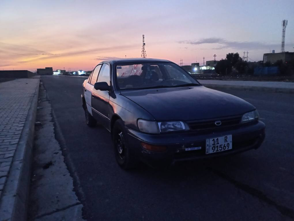 السلام عليكم مكلف بلنشر كورله موديل 1993 مكينه وكير مكفولات تبريد ثلج صدر امامي خلفي جديد كهربائيات كلها شغاله رقم بغداد نكليزي ظربتها الجاملغ الخلفي تنباع عله ظربتها السياره جديده وجاهزه السعر 30قفل ***********
