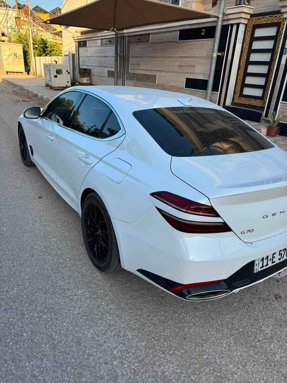 السلام عليكم
جنسس G70 2022
المكينة V6 3.3 توين تيربو AWD
المواصفات فول عدا البنوراما
دواخل لون جملي
حادثها قطعتين من امريكا موضح بالصور ورقم الشاصي وبيها بارد بالجاملغ بالعراق
كذالك مكاني بابل الحلة
رقم التلفون ***********
السعر 225$
