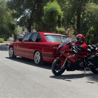 بي ام 525 • ١٩٩١ • جلد اسود