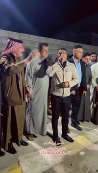 من حنجرة الاخ علي الاسمر  للحجر 07721856420