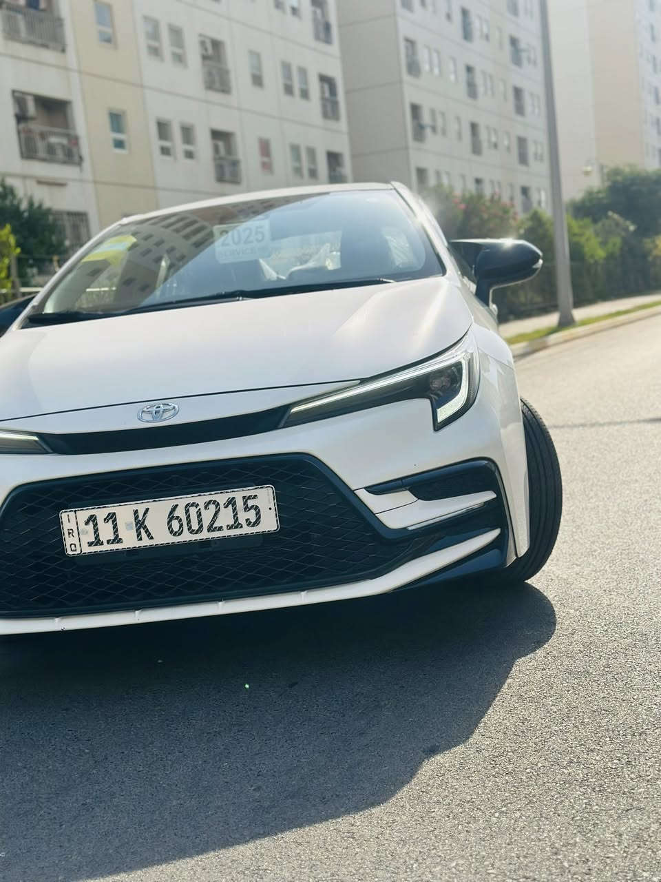 سلام عليكم كورلا 2025
صيني شكل ا
لمريكي
كفاله عامه 
رقم بغداد مكفوله من الصبغ 
ماشية 33
السعر المطلوب 165 وبيها مجال
مواصفات السياره 
بصمه 
شاشة كبيرة
فتحه سقف
اشاير بالمري
تحكم ستيرن
حساس ضغط الإطارات 
لايت زنون 
نضام ترحيب 
محرك 1800
رادار
قطعتين تبريد
بصمه أبواب 
كشن كهرباء
العنوان بغداد بسمايه
***********
