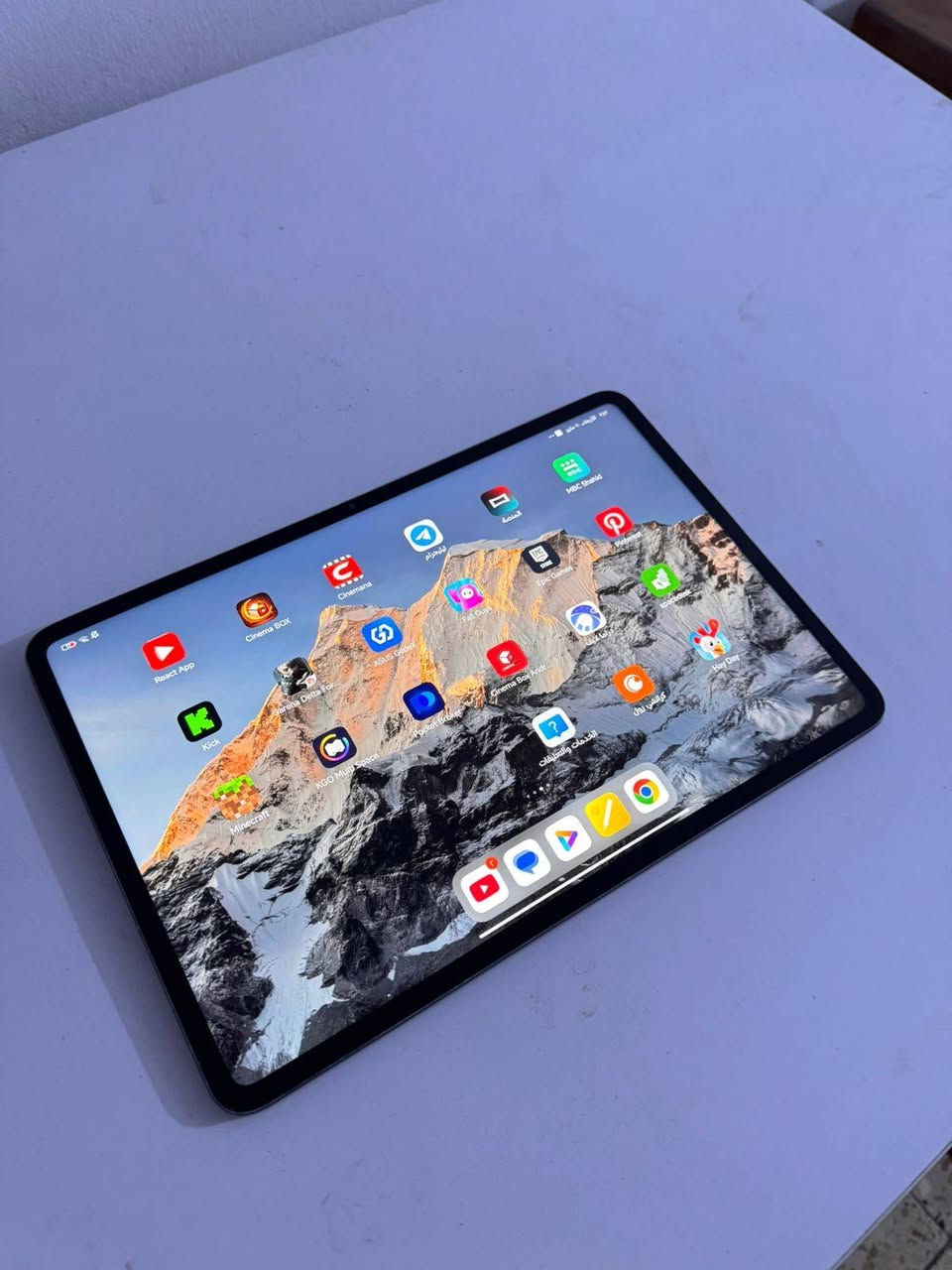 السلام عليكم🤍✨
شاومي باد 6s برو🔥❤‍🩹

 مستعمل نضيف❤‍🔥 💻🤍💯✨
نضافه:90✨❤️‍🩹

مواصفات الجهاز :🤍

شاشة حجم كبير 12.4 انج🔥✨

معدل التحديث للشاشة 144Hz💯✨

دقة الشاشة ٣K 2032 × 3048 بكسل💕🔥

معالج : Snapdragon 8 Gen 2 (4 nm)💓💯

سرعة الشحن : ١٢٠w ⚡️
ذاكرة تخزين كبيرة الحجم : 512GB 📂✨

رام : 12GB🔥❤‍🩹
الكاميرا الاساسية :  50MP 📷 
الكاميرا الامامية : 32MP 📷 
بطارية حجم كبير 10000mAh🔋✈️
أربع سماعات تدعم  Dolby Atmos و Dolby Vision 🔊 
بصمة جانبية وبصمة وجه😍

السعر :  بس( 495 ) فقط🤍💫

+هديه حافضه🤍💫
يوجد توصيل لكل محافظات العراق✈️🔥💯

المكـان: بابل❤‍🔥✨
واتس أو الأتصال:***********
