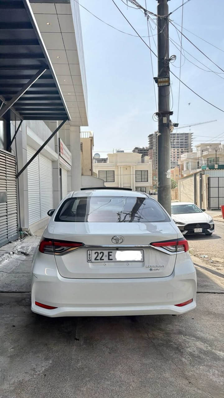 کرولة مودیل ٢٠٢٤ شکل خلیجي 
ماشیة ٣٠ الف کیلو
بدون صبخ بدون تعدیل 
0751 881 0935

کرۆلا مۆدێل ٢٠٢٤ شکڵ خەلیجی 
٣٠ هەزار کیلۆ مەتر ڕۆیشتوە 
سبوخ و تحدیل و تەرزەی نییە
نرخی ١٥٥ محمەلەکی کەم 
رقم تەلەفون🔽
0751 881 0935 أربيل, العراق
