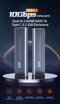 راك SSD M.2 • NVMe+SATA • ٨ تيرابايت