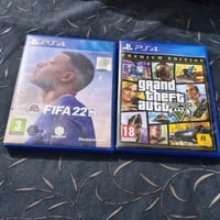 أقراص ألعاب • GTA5 • FIFA22