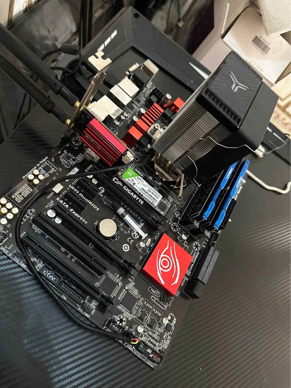 مزاد يبلش من ١٠٠
Z97X  احترافيه لكسر السرعه
I7 4790 كاسر سرعته الى 4ghz
4000mhz
8x4=32 g 1600mhz cl11
M.2 1t wd
Wifi 5 
Cooler rgb بي  argb كربلاء, العراق


**إذا كنت صاحب هذا الإعلان وتريد حذفه لأي سبب، رجاءا أرسل رسالة إلى الدعم الفني**