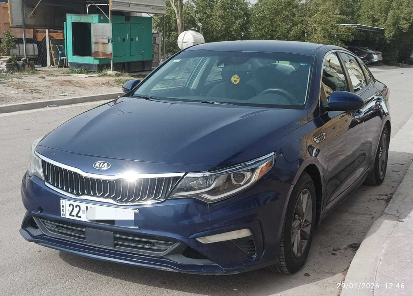 السلام عليكم
اوبتما 2020 وارد امريكي fe

محرك 2400 GDI شركة ممفتوح

تدفئة تبريد ثلج لايت LED 

شاشة كبيرة بلادية + كاميرا + رادار تحديد مسار + توقف ذاتي + مود درايفر وباقي المواصفات المعروفة 

رقم اربيل باسمي شرط التحويل

الهزة والسنوية غير منتهية

صور الحادث مرفق

المكان بغداد اثناء الدوام الجادرية

بعد الدوام الدورة

السعر  135 $
غير متواجد على الفيس نهائيا

للاتصال موبايل   *********** 

متوفر واتساب
