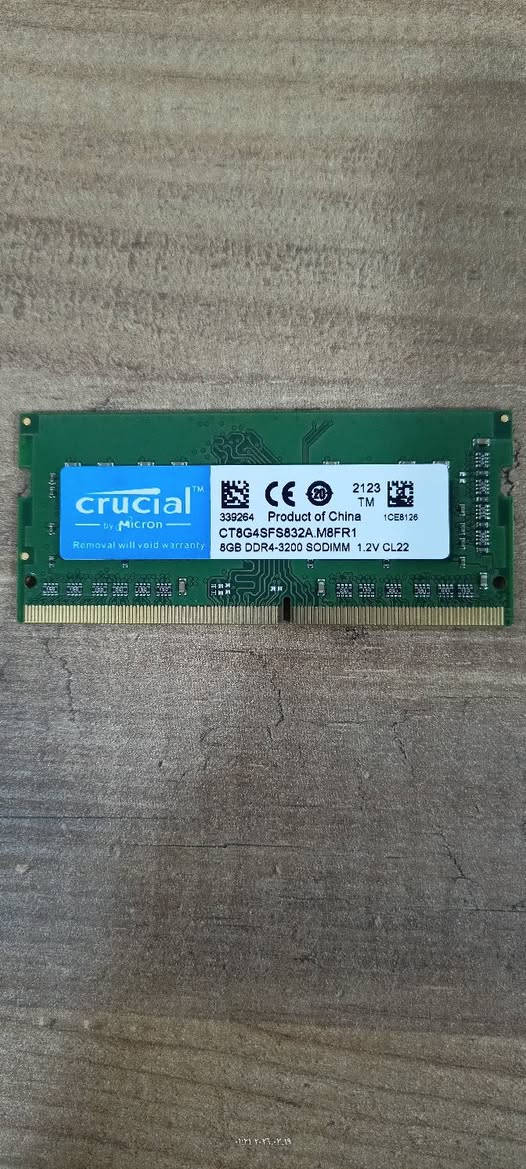 سلام عليكم
لابتوب للبيع بسعر 150الف 
المواصفات 
شاشة ✅بدقة 1080 ممتازة لمشاهدة الافلام 
معالج ✅i5 من جيل السادس 
رام ✅8gb ddr4 قابل للزيادة 
تخزين ✅m. 2 ssd 256
كيبورد عربي انكليزي و تحتوي على كامرة و مايك مدمج 
 كيبورد بلوتوث هدية 🎁
⚠️علما ان قارئ الاقراص لا يعمل ويمكن استبداله  ⚠️
////////////////////////////////////////
رام لابتوب ddr3l 4gb الواحد بعشرة واذا ثنينهم اسويلك خصم 
////////////////////////////////////////
رام لابتوب ddr4 8gb تردد 3200mzh 
25 الف
////////////////////////////////////////
شاحنة لينوفو اصلية 90w⚡
5 الف
////////////////////////////////////////
مكاني نجف وعندي توصيل واي استفسار اني بالخدمة


**إذا كنت صاحب هذا الإعلان وتريد حذفه لأي سبب، رجاءا أرسل رسالة إلى الدعم الفني**