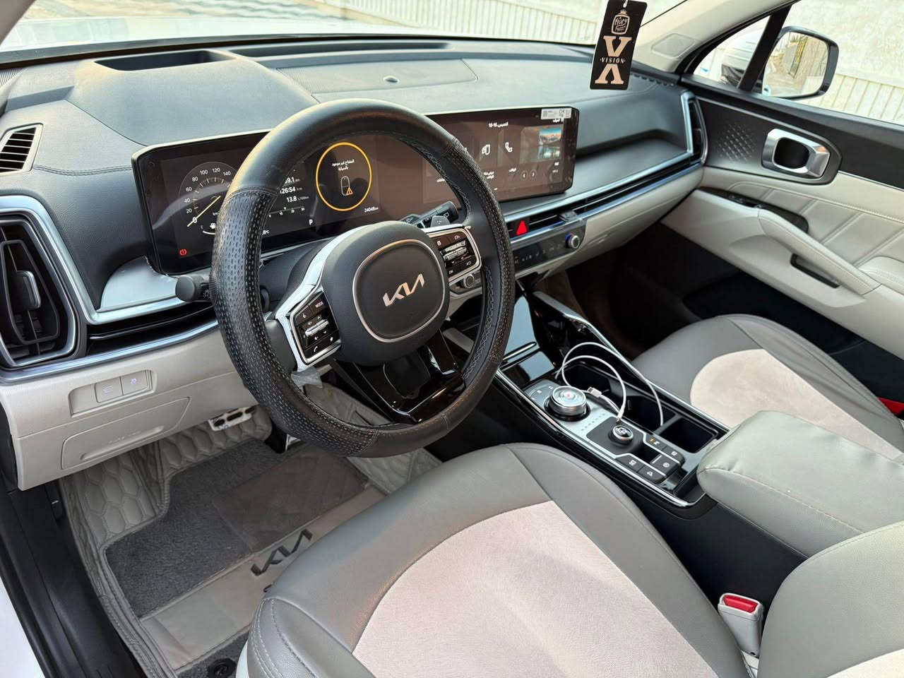 سورنتو للبيع موديل 2024 ويل 20 داتا شو  / مكفوله كفاله عامه
رقم بغداد الدولي الجديد باسمي  
6 سلندر 7 راكب 3 قطع تبريد شاشه متصل / عداد اكتروني 
كير موس /سايد ابريك بصمه 
كشنات كهرباء ⚡️/ جنطه كهرباء ⚡️ 
حساسات إماميه / حساسات خلفيه 
تحكم استرين/ برد أبواب خلفيه 
شاحن وايرلس / لد نهاري / داتا شو 
مغلفه بلكامل كشنات جلد ومخمل 
مكان الانبار - الحبانية - حصيبة الشرقية 
ماشيه 29الف 
السعر 318$ بيه مجال بسيط
رقم الهاتف

*********** واتساب
