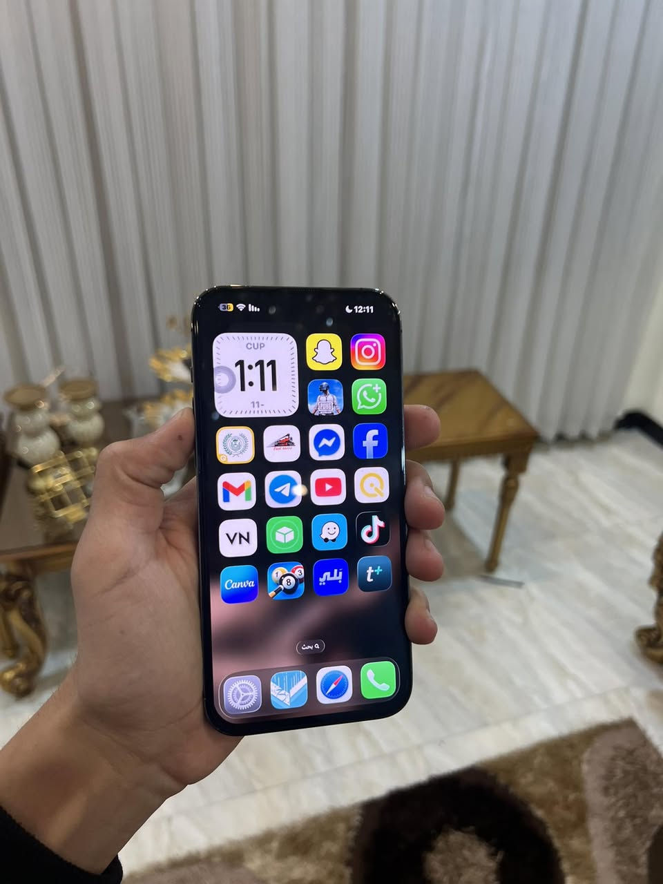 سلام عليكم
iphone 14 pro max
للبيع ايفون 14برو ماكس
بطارية83
نموذج Mعربي ماستر
ذاكره 256
كارتونه موجوده
وتر بروف
جهاز ماستر مشتري على ايدي عدا الشاشه مبدله مال وكاله بدلته ب 350الف تحفص وين متريد وضمانه شهر كامل مكاني بغداد
***********
سعره 690الف
