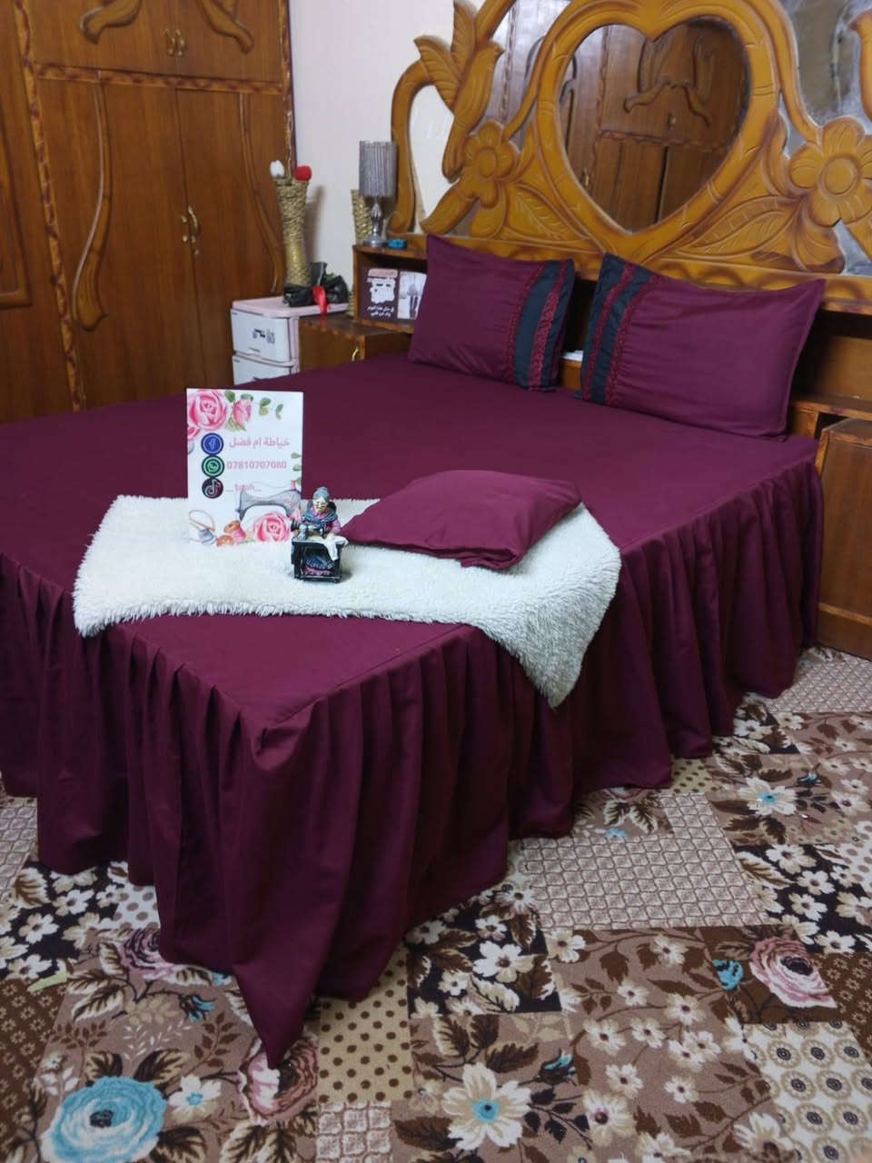 موسم الصيفي فرشات جربايه حسب الطلب والقياس💯🧵
قماش همايون قطني درجه اولى 🪡💯💯
اي استفسار ع واتساب ***********
