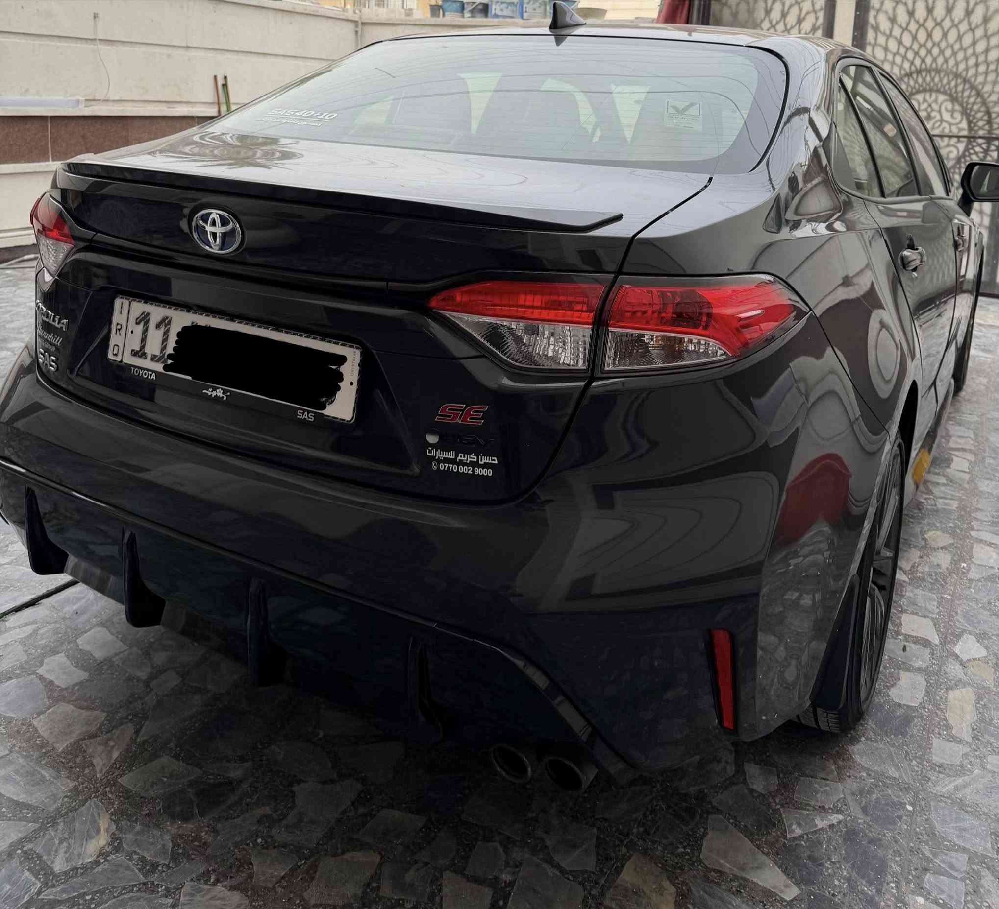 كورلا موديل 2024 SE هايبرد وارد امريكي لون اسمنتي 
فول الفول 
مواصفاتها :
شاشه كبيره
بصمه
 انظمه قياده 
كاربلي
تحكمات ستيرن جهتين
بصمه دخول ذكي
تحديد مسار 
قياده ذاتيه 
تحديد سرعه
هندبريك بصمه 
اتو هولد 
السيارة بيه صبغ ربع بنيد ودعاميه فقط
الاستفسار ***********
