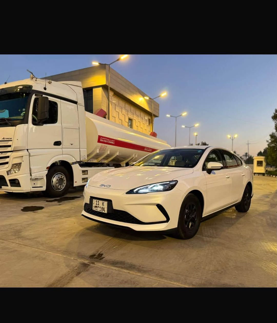 سلام عليكم BYD سيل 5
كفاله عامه 1280K
بغداد بسمي شرط التحويل 
📍بغداد-البياع 
‎19500 
للستفسار ***********
