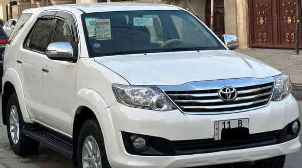 السلام عليكم عندي تيوتا فورتشنر 2012وارد خليجي مكفوله ماعده 3قطع صبغ بدون دواخل فقط ول باقي مكفول السياره محرك وكير مكفولات حجم المحرك 4اسلندر 2700 مواصفات السياره 7راكب 3قطع تبريد شاشه جبيره حساسات خلفيه كامره خلفيه فورويل شغال لايت عدسه دواخل عسلي كير اوتماتيك تخم تاير جديد وبعد بيها اهواي مواصفات مذاكرهن السياره تخم تاير وكهربايات وحداديه وباتري كلهن كفاله السياره ماشيه 208KMحقيقي قابله الزياده السياره رقمه بغداد الدولي وباسمي شرط التحويل السعر 173وبيها مجال للطيبين استفسار علئ هذا الرقم ***********ملاحضه مكان السياره بغداد الدوره بغداد
