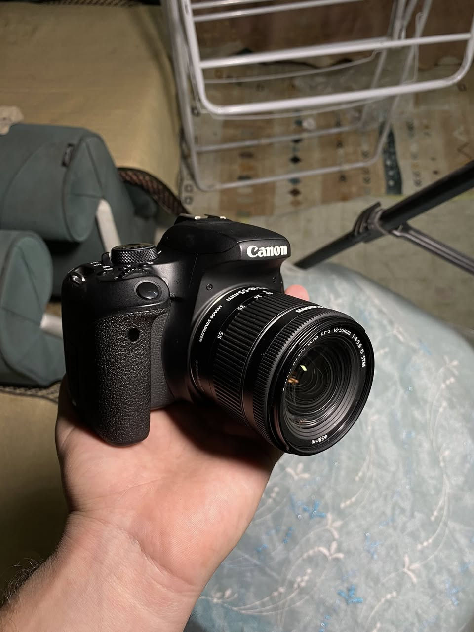 للبيع كامرا كانون 800D الحديثة شاشة لمس قلاب واي فاي +بلوتوث نضافه 100% كارتونه
دقه وسلاسه وسرعه✨
ملحقات 
عدسة 18-55 استبلايزر مانع اهتزاز الحديثه
شاحنة 
بطاريه 
حزام 
كارتونه
السعر 600 الف وبي مجال 
مكان بغداد البنوك 
لايوجد توصيل


**إذا كنت صاحب هذا الإعلان وتريد حذفه لأي سبب، رجاءا أرسل رسالة إلى الدعم الفني**