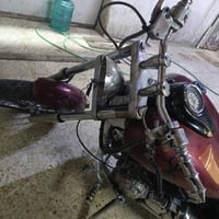 دراجه دارك ستار مرقمم  مكينه 400cc  دراجه تخم تايرات جديد   مكينن كفال...