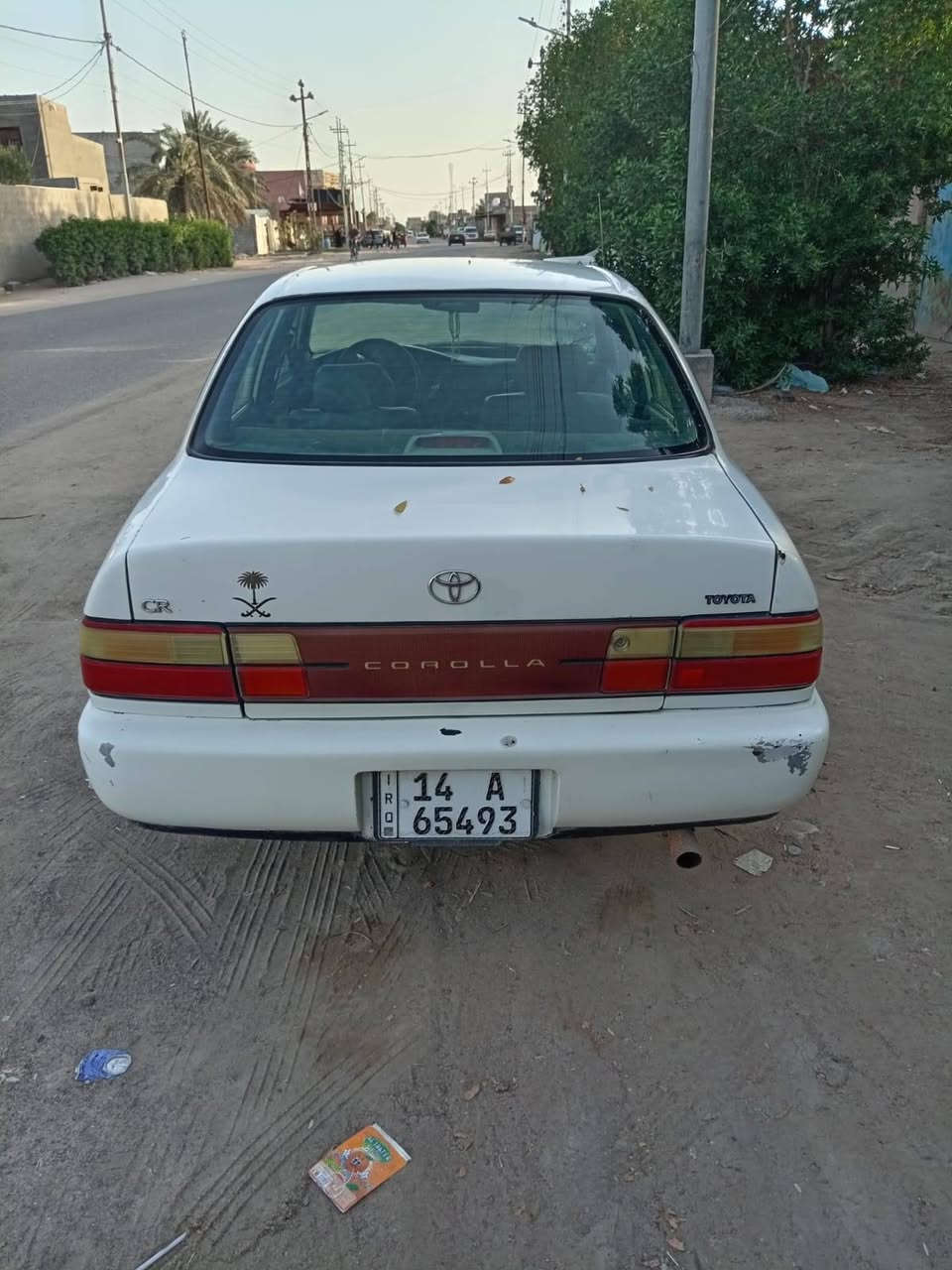السلام عليكم
كورلا مديل ٩٥ مكينه كير بجيس  كهربائيات كله شغاله رقم انكليزي وهزه جديده وبسمنه حداده نص دشبول جديد سعرها ٥٠ وبيها مجال مكاني البصره ابو الخصيب ***********
