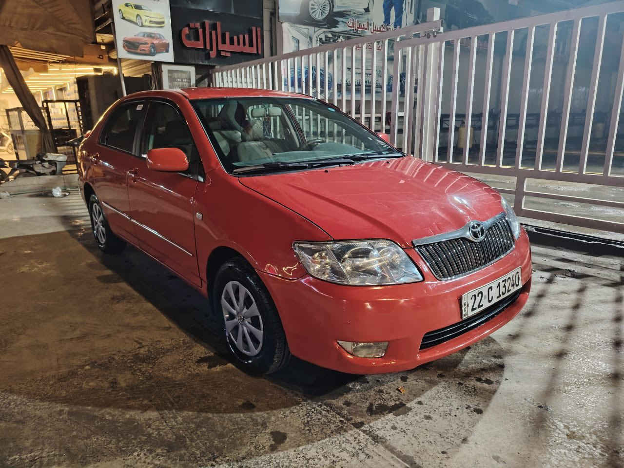 السلام عليكم كورلا بيكاجو مديل 7 /
رقم اربيل الجديد تحويل وكاله مضمون / كير مكينه كفاله / 

صدر جديد / شاشه كامره / بحم زنون جديد / سياره جاهزه / 

فقط ذيل جاملغ هلفي صبغً / مكان السياره كاظميه / ‭0771 027 9026‬
