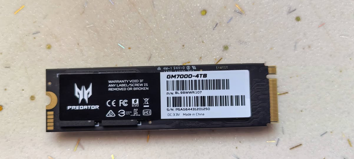 الوحش بريدتور 4TB الجيل الرابع
قطعة نادرة جدا مستخدم سبوع فقط
السعر 500 الف


**إذا كنت صاحب هذا الإعلان وتريد حذفه لأي سبب، رجاءا أرسل رسالة إلى الدعم الفني**