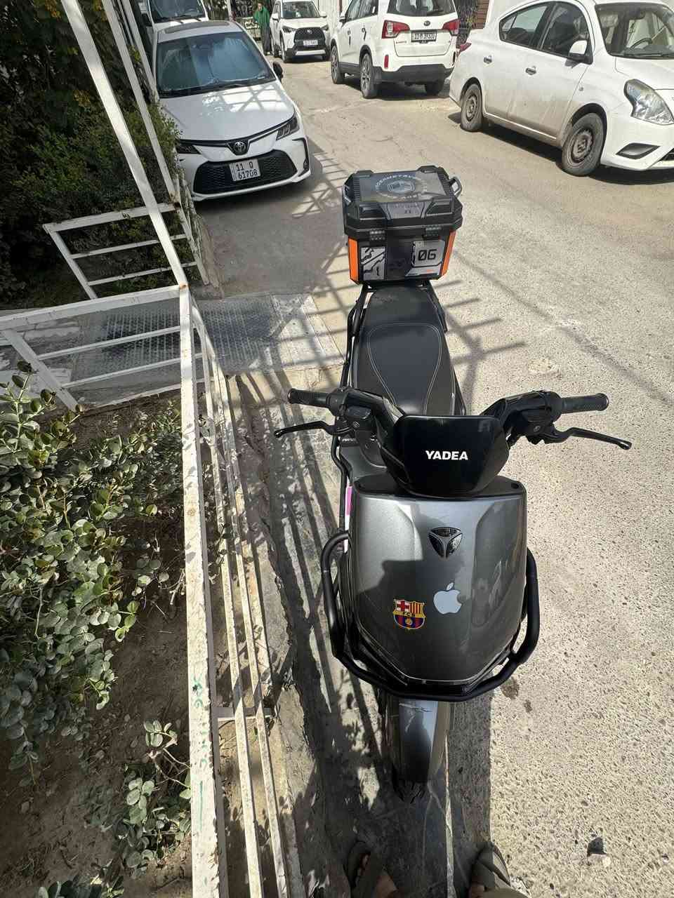 🚲 دراجة كهربائية للبيع
النوع: Yadea GT60  
الحالة: ممتازة جداً ونظيفة وما بيها أي عطل  
تمشي بالشحنة الواحدة: حوالي 80 كم  
استخدام خفيف جداً

الدراجة قوية وسريعة ومناسبة للمشاوير اليومية.

💰 السعر: 1,200,000 دينار قابل للتفاوض للجادين

📍 المكان: بغداد الحريه 
📞 للتواصل:***********
