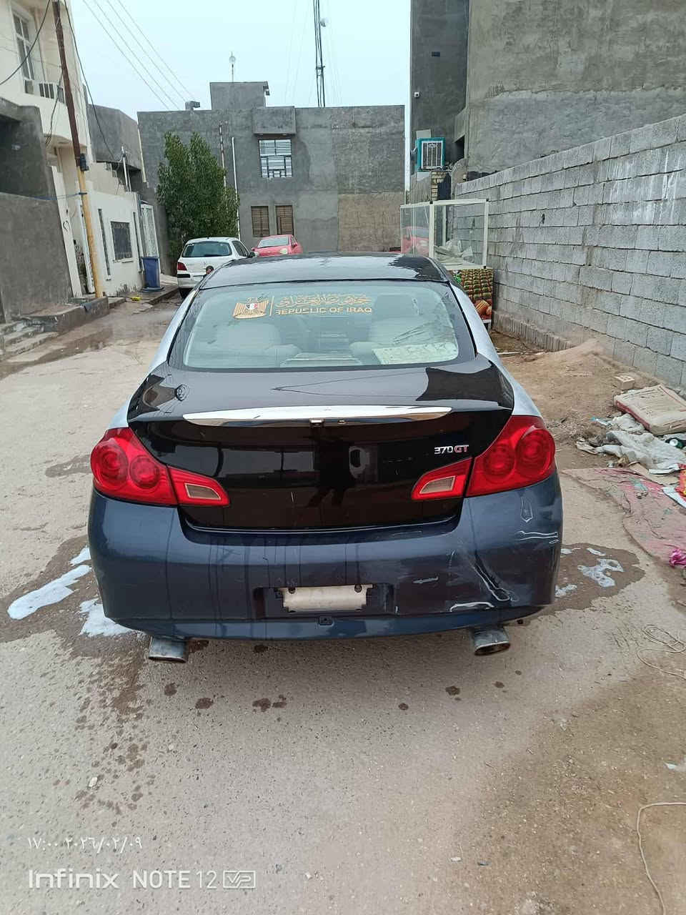 السلام عليكم
#للبيع انفنتي G37-2013 

رقم بغداد رقم وهزة وسنوية كلها جديدة

مكينة 3700 مشدوده جديده

•
•تحكمات ستيرن جهتين 
• تبريد بيانو شاشة ، تدفئة بالكشنات ، كشنات جلد وخزن ميموري  
• فتحة
•لايتات زنون ، بروجكترات 
تحكم مر
كامرة خلفية
 حساسات خلفية
كشنات كهرباء
جام اوتو
اضوية اوتو
شفتات ستيرن
سماعات Bose
تايرات خجم 

الحادث/ قمار مبدل هيه وتكم اوجاملغين خلفيات باقيات مثل ماموضح بل صوره وصندوك مبدل السياره سابقاً مكلوبه 

#السعر 50ورقه وبيها مجال 

للستفسار ***********
