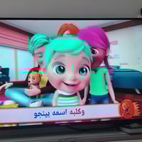 شاشة LG 65 • شغالة • بدون ريموت