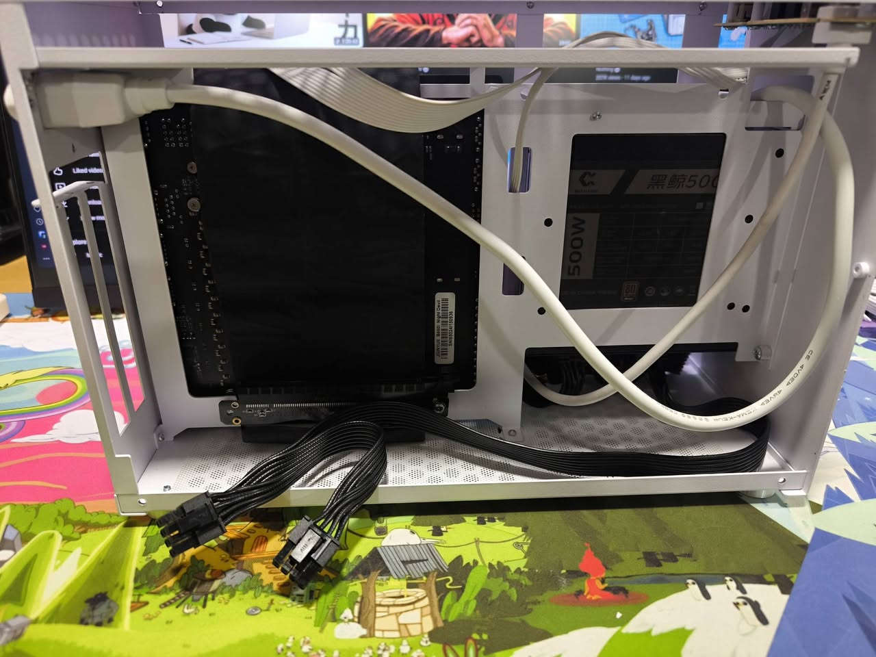 Itx pc بدون كارت وهارد 
جمعتهة مابقت عندي فلوس اكملها بسبب الضروف و الاسعار الجديدة 

B650i night devil 
R5 7600x
Jonsbo low profile cooler 
16gb ddr5 
Metalfish t60 case 
Metalfish 500w sfx psu
Pcie gen4 riser cable 

السعر 750 الف توصيل موجود


**إذا كنت صاحب هذا الإعلان وتريد حذفه لأي سبب، رجاءا أرسل رسالة إلى الدعم الفني**