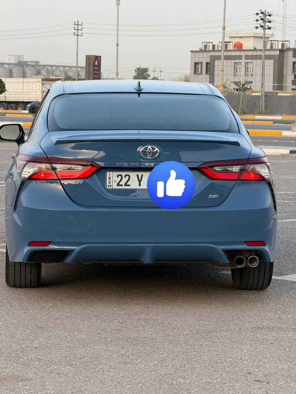 تويوتا كامري SE  2024 بجم كبس 
لون مميز بدون قطعه صبغ كفاله من الصبغ 
رقم اربيل بأسمي مواصفات الكامري لSE معروفه ماكو داعي اذكرهن علمود لا اطول المنشور عليكم حبايبي 
تحويل بلوقت الي يعجبك 
سياره استيراد ع ايدي وتصليح PDR درجه اولى 
حادث قبق جنطه وتكحيل بسيط جداً بلجاملغ 
حاليا متواجد بااربيل وعنواني كربلاء 
سعر السياره220  وبيهه مجال جداً بسيط
للاتصال ***********
