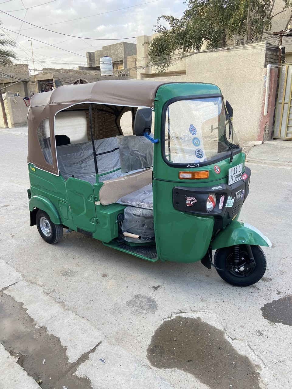 سلام عليكم تكتك للبيع 21 شهر 12 رقم وسنويه تحويل بيهه صبغ بلغد ويم البك لايت مكينه بوشه وبستم التكتك مناقصهه شي ابد من كلشي جاهزه مكاني سبع قصور ***********
