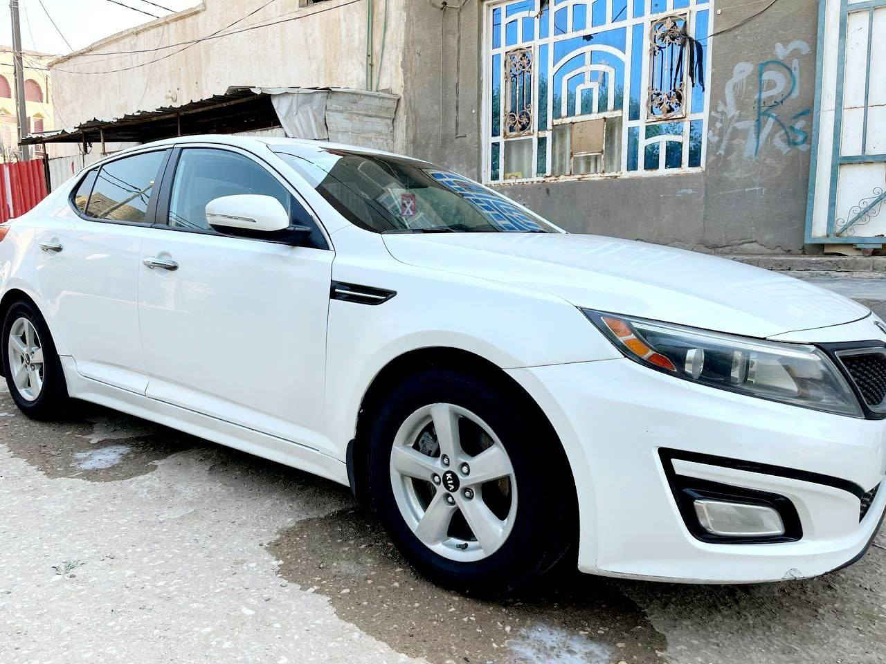 اوبتما وارد امريكي موديل ٢٠١٤/رقم (ذيقار) دولي باسمي/ هزه جديده  وسنويه ٢٠٣٠/السياره داخله للعراق كلين بدون حادث ليبل واحد/ بيه بالعراق صبغ الجاملغ الامامي بدون حادث وبارد بسيط باب السايق والباب مفتوح تطبيع والجنطه مفتوحه تطبيع/بدون دواخل كفاله من الحادث/ رقم الشاصي بالمنشور/ماشيه (فوك ٢٠٠)مكينه 2400GDI مفتوحه / كير جديد/ حداديه جديده /تخم تاير كوري/ تحكم ستيرن/ تبريد قطعتين/ ثلاجه/نص فولل
السعر المطلوب (١١٨$) بيه مجال بسيط/مكان السياره الديوانيه###***********
