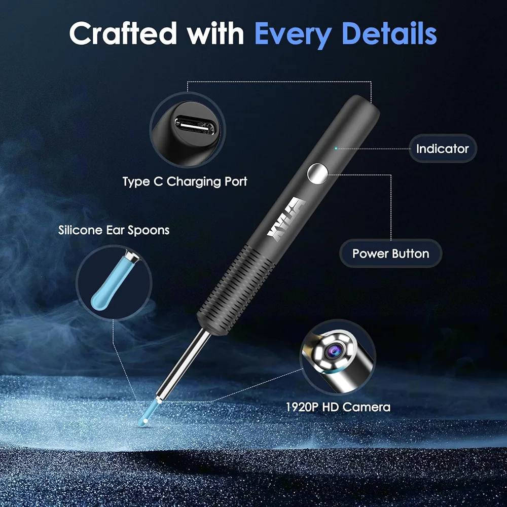 جهاز تنظيف الاذن وايفاي شحن تايب سي ماركة Xylla
السعر 15,000 دينار فقط 🔥

📸 كاميرا 1920P عالية الدقة: مزود بكاميرا واضحة مع 6 مصابيح LED لرؤية داخل الأذن بدقة وأمان.
🧠 تحكم ذكي وثبات عالي: يحتوي على جيروسكوب ثلاثي المحاور لتثبيت الصورة، مع تحكم حراري مريح (32° للمقبض و28° للطرف).
💧 مقاوم للماء IP67: يمكن تنظيفه بالماء أو الكحول بسهولة للحفاظ على النظافة.
🧩 مجموعة أدوات متكاملة: يشمل 12 رأس سيليكون ناعم بألوان مختلفة للاستخدام العائلي بشكل صحي وآمن.
📱 اتصال WiFi سهل: يعمل مع الأندرويد والآيفون، عرض مباشر للصورة عبر التطبيق مع إمكانية تصوير فيديو وصور.
🔋 قابل للشحن Type-C: تصميم خفيف ومحمول مع شحن سريع خلال 40 دقيقة، مناسب للاستخدام في المنزل أو السفر.


**إذا كنت صاحب هذا الإعلان وتريد حذفه لأي سبب، رجاءا أرسل رسالة إلى الدعم الفني**