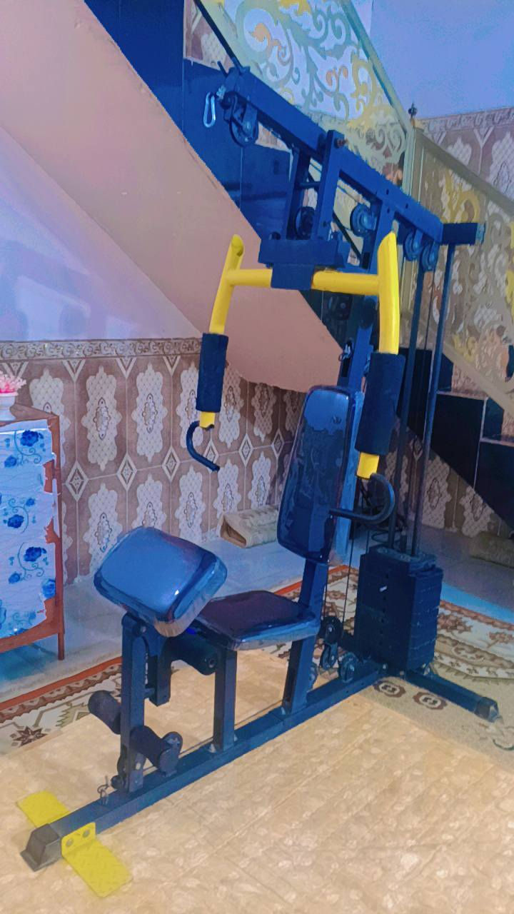 اسلام عليكم جهاز رياضري 5حركات حيل نضيف سعر250المكان الرمادي السجاريه ***********
