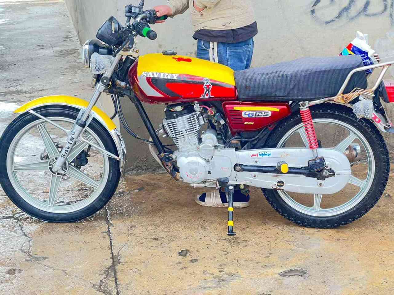 السلام عليكم اخوان عندي هاي الماطور سافين 2020 
السعر 375 
***********
