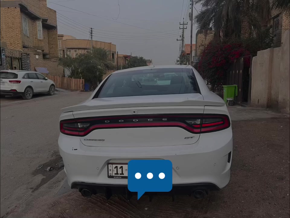 جارجر 2019 GT 3600
Charger 
لون ابيض رقم بغداد 
سنويه 2031 سياره مستوردها من سنة 2019 باسمي 
ماشيه 176 ميل 
مكينه وگير بحاله ممتازه
ويل 18، شاشه كبيره ، ابل كاربلي ، شفتات ستيرن ،لانج نترول ، كامره وحساسات خلفي ، منظومة زنون ، كشن كهرباء ، مقاعد حظن مخمل ، السياره استخدام شخصي 
تم تبديل الحداديه امامي خلفي ، و تخم تاير جديد البارحة 
تبريد قطعتين 
السياره جاهزه وبحالة ممتازة  شرط التحويل 
السعر 200 مجال بسيط
السونار على الخاص
الناصرية مركز المدينة ***********
