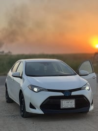 سياره كوراله موديل 18 ألون ابيضّ صدفي موصفاتLeالسياره أكلين بس بيها شخ...