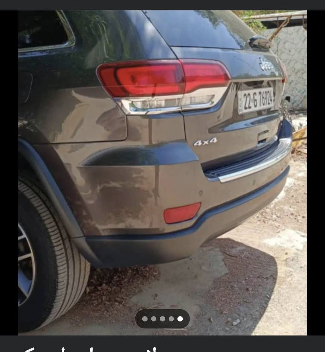 للبيع جيب لاريدو لمتدد 2021 وارد ضرر بسيط وتبديل فقط بنيد وجاملغ نفس لون بدون صبغ  ماشيه 130 الف كيلو ..
كامره وحساسات 

كشنات كهربائيه

نقطة عمياء

كشنات جلد

فتحة سقف

رقم اربيل 

السعر 23 الف دولار لاستفسار علئ خاص  مكان السياره بغداد سبع ابكار ***********
