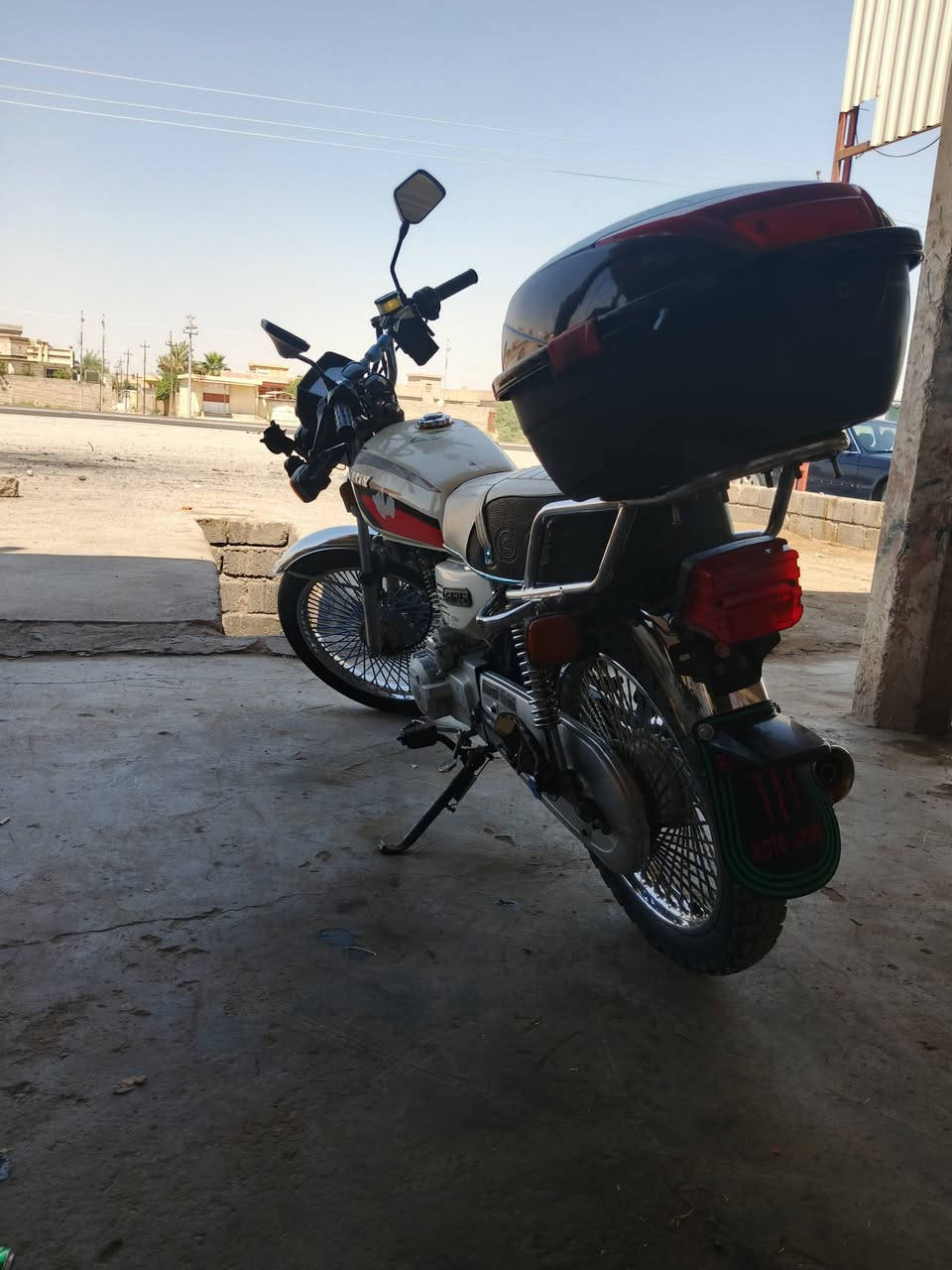 السلام عليكم  لبيع  ماطور سيفان 2019 محرك ما مفتوح  ماطور حلو السعر 400 وبي مجال لشراي  / ***********.     مكان بيجي الحجاج
