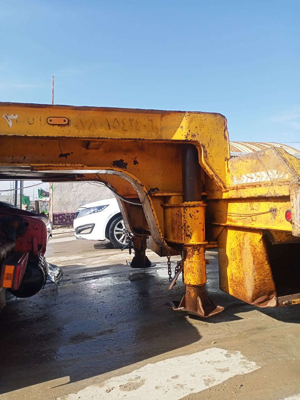 سلام عليكم عربه لودر المانيه طول صطح صافي ٨متر مع نزله ٩وربع ركبه ٣متر عرض٣٣ رمبات هاي دروليك شغال رتفاع العربه متر تخم تاير٧٠ ع٢٢ونص مكفوله من لحيم ولفطر سعر125وبيه مجال الاستفسار على رقم***********
***********
