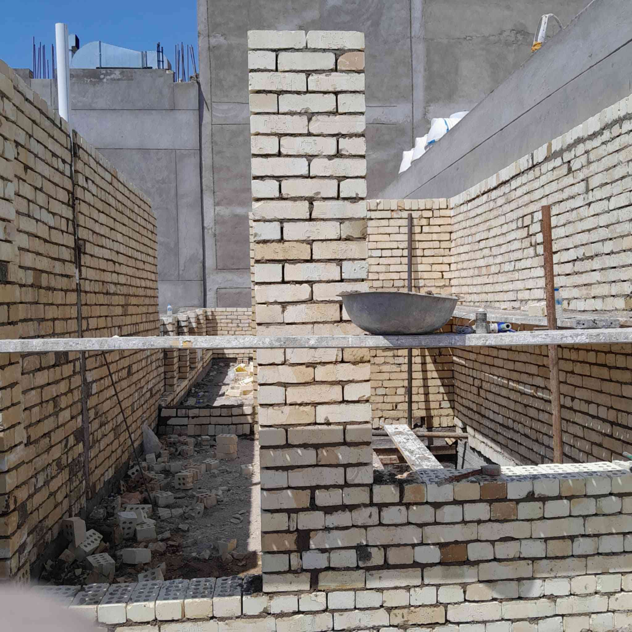 كادر بناء مصري شغل درجة اولى استلام مهندس مقيم في بغداد الجديده اسعار مناسبه التزم بالمواعيد هذا الرقم به وتساب ***********
